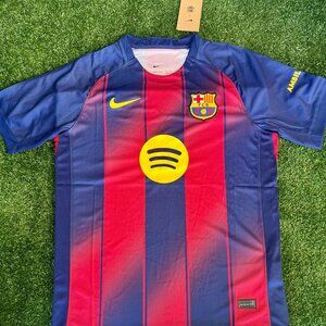 Barcelona Home Jersey - Home 25/26 - Nike - Fan Shirt. New With Tags